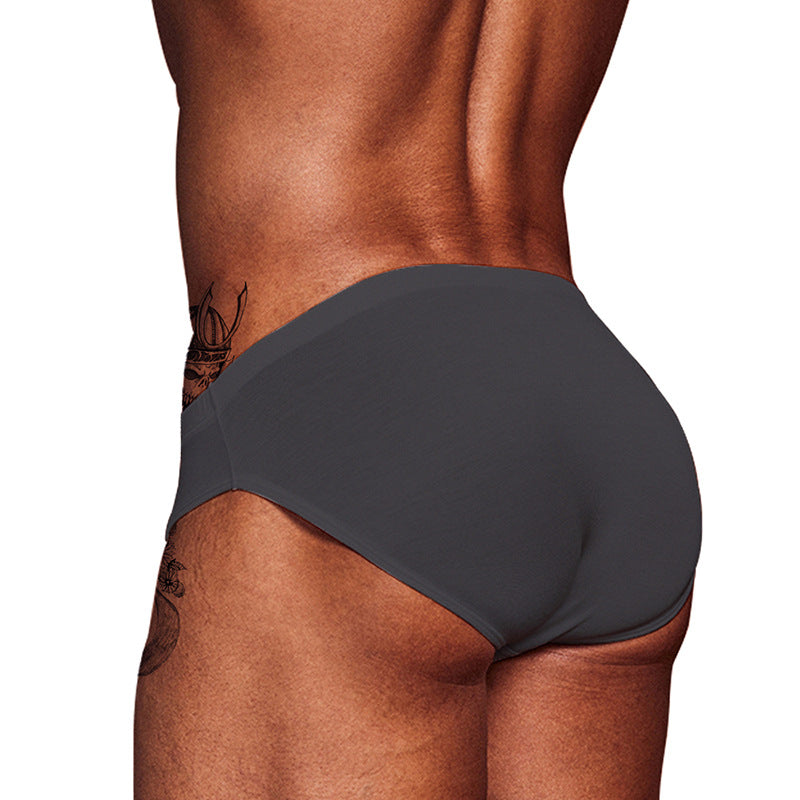 ADANNU Factory Direct Men's Panties Breathable Stretch Men's Briefs Simple Solid Color Men's Panties AD315