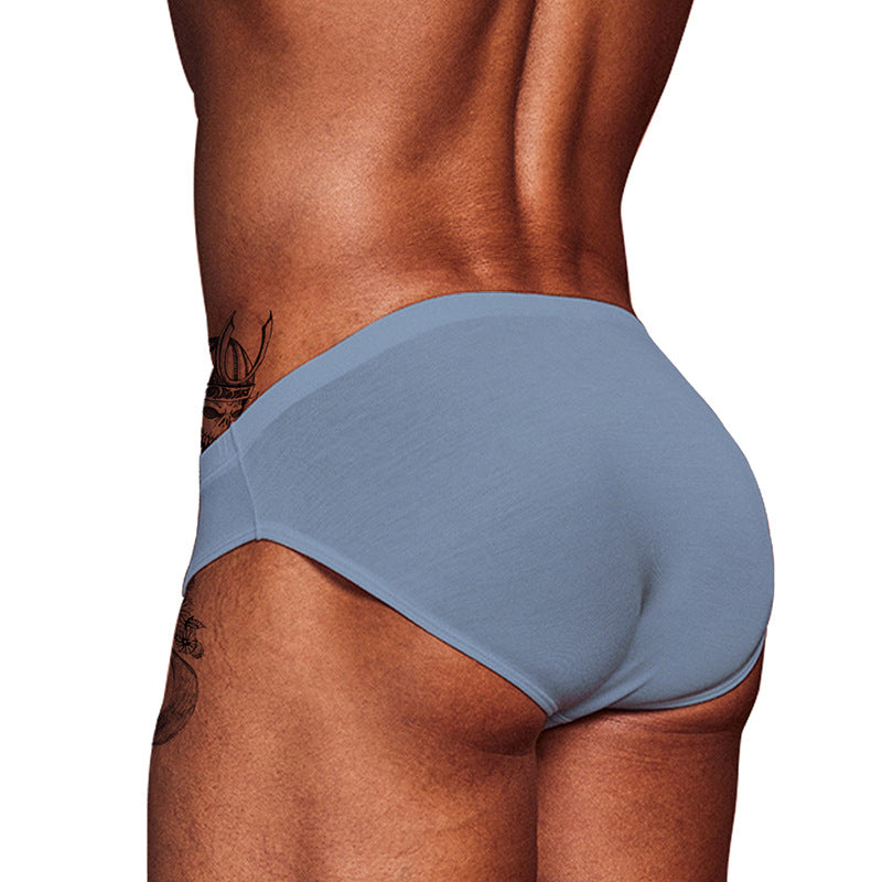 ADANNU Factory Direct Men's Panties Breathable Stretch Men's Briefs Simple Solid Color Men's Panties AD315
