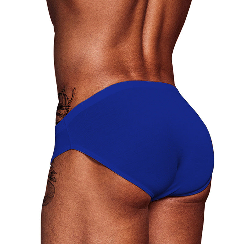 ADANNU Factory Direct Men's Panties Breathable Stretch Men's Briefs Simple Solid Color Men's Panties AD315