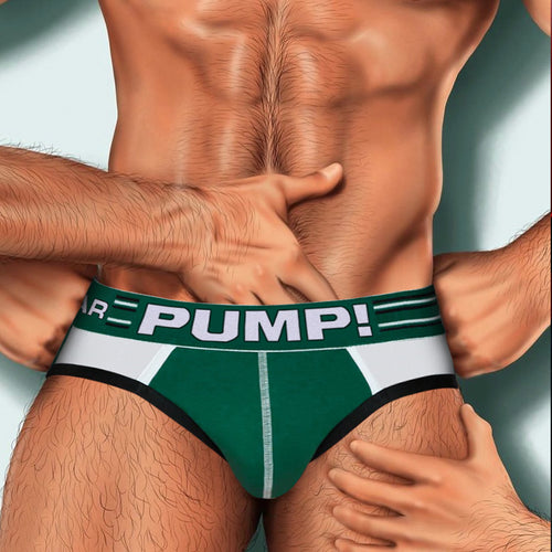 PUMP anime style sexy briefs low rise cotton breathable excitation pouch bag comfortable breathable shorts MP221