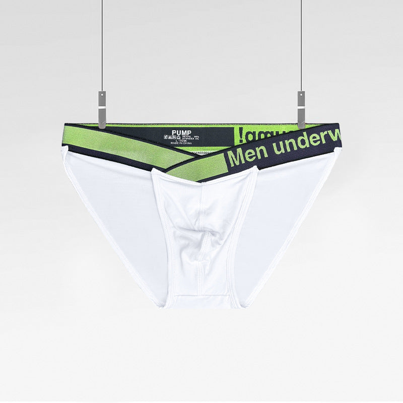 PUMP temu new high fork modal briefs sexy low waist convex bag sex briefs MP242