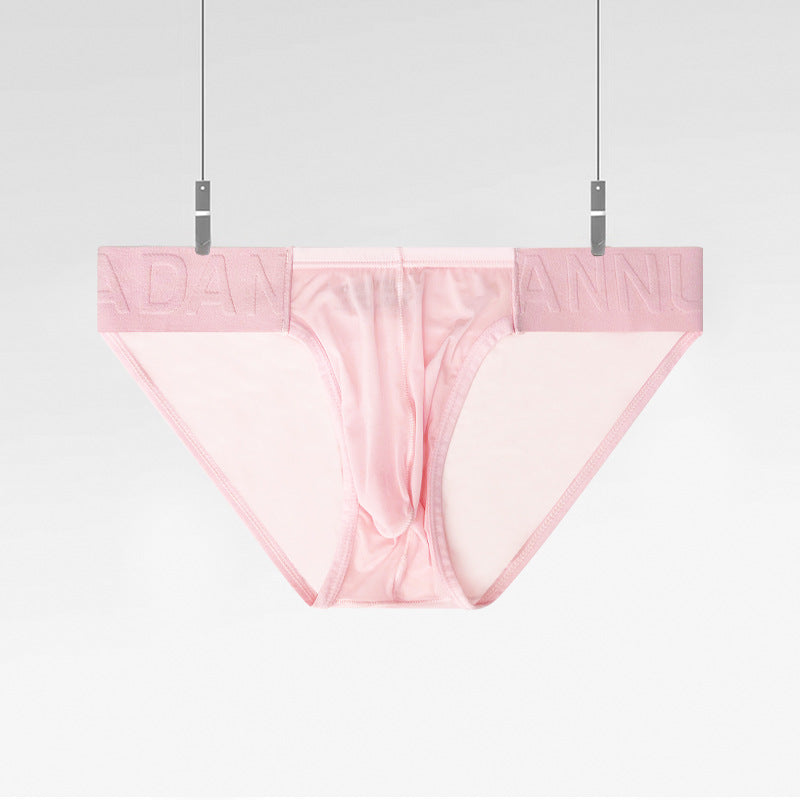 Cross-border new light and thin briefs, sexy low-waisted convex bag briefs, sports fitness, breathable AD780