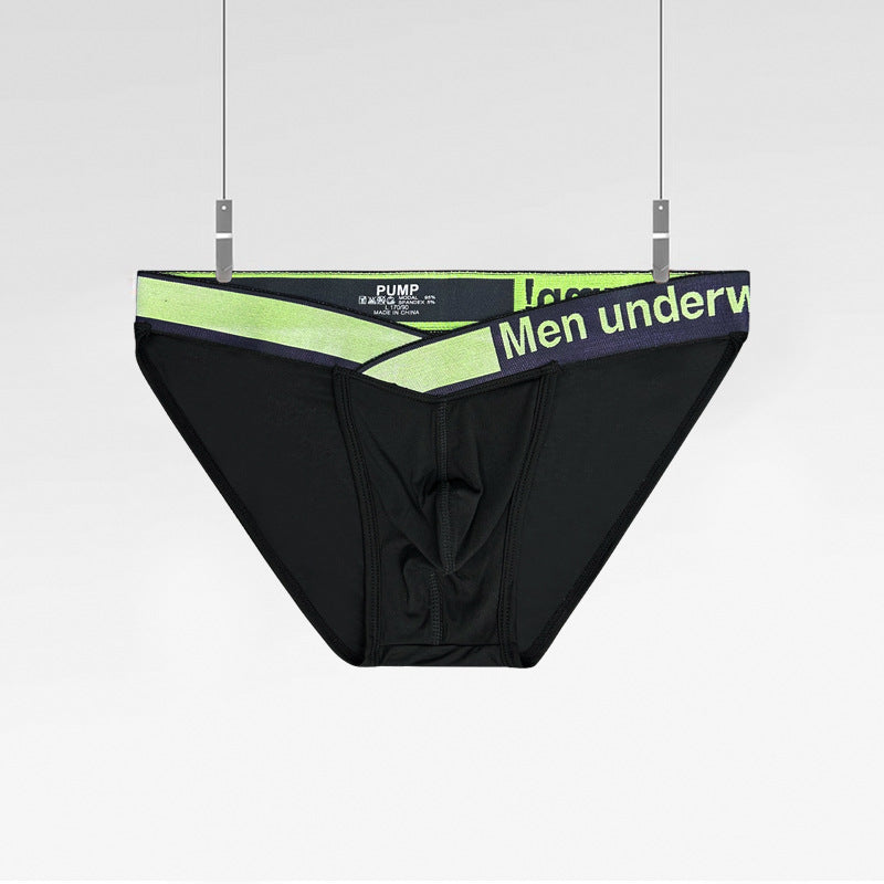 PUMP temu new high fork modal briefs sexy low waist convex bag sex briefs MP242