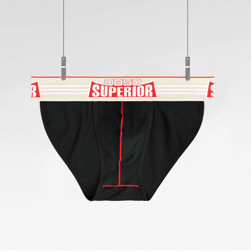 0850 temu source high fork briefs sexy low rise cotton breathable large bag sports fitness anti-wear leg BS844