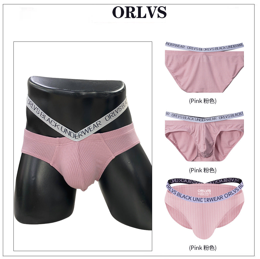 ORLVS Live Action Model Picture Buyer Feedback Sexy Briefs Slit Briefs OR6251