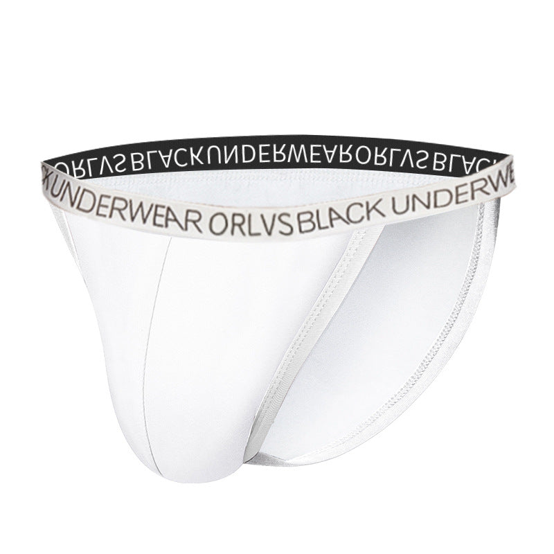 ORLVS Men's Sexy High Fork Modal Briefs Panties Men's Sexy Super Safty Shorts Toe OR6102