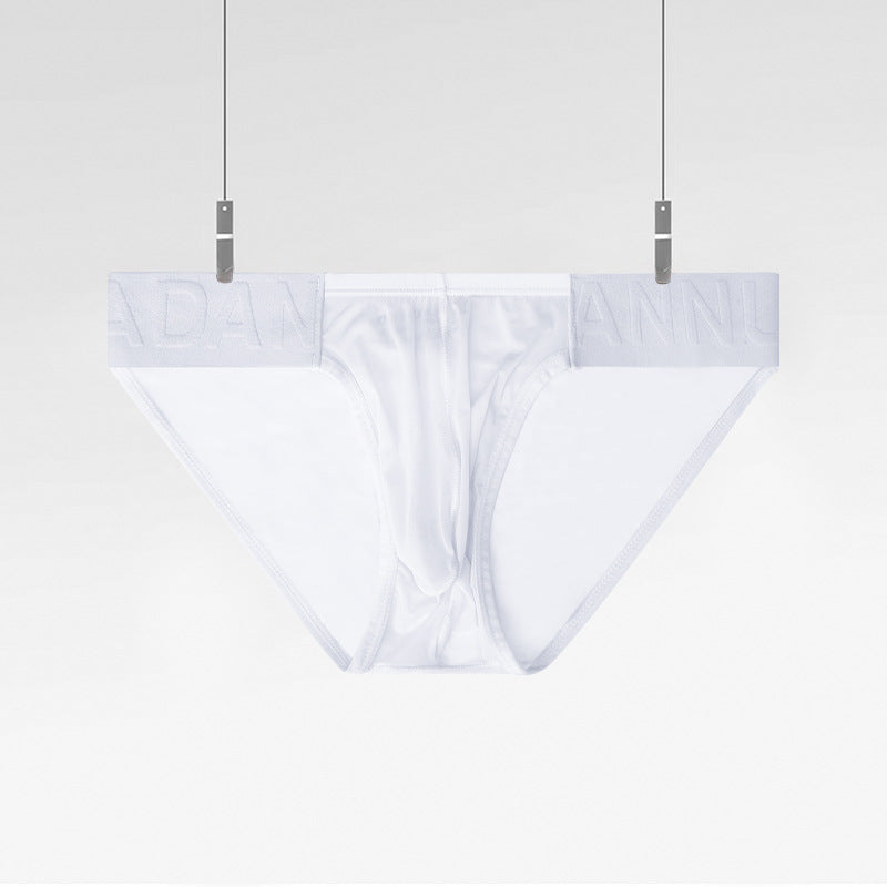 Cross-border new light and thin briefs, sexy low-waisted convex bag briefs, sports fitness, breathable AD780