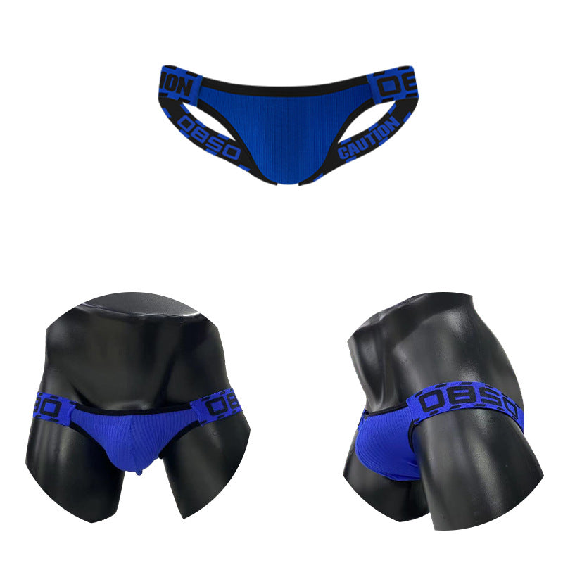 0850 men's panties no belt double thong sexy men's thong ultra low rise cotton men's panties BS3202