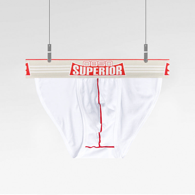 0850 temu source high fork briefs sexy low rise cotton breathable large bag sports fitness anti-wear leg BS844