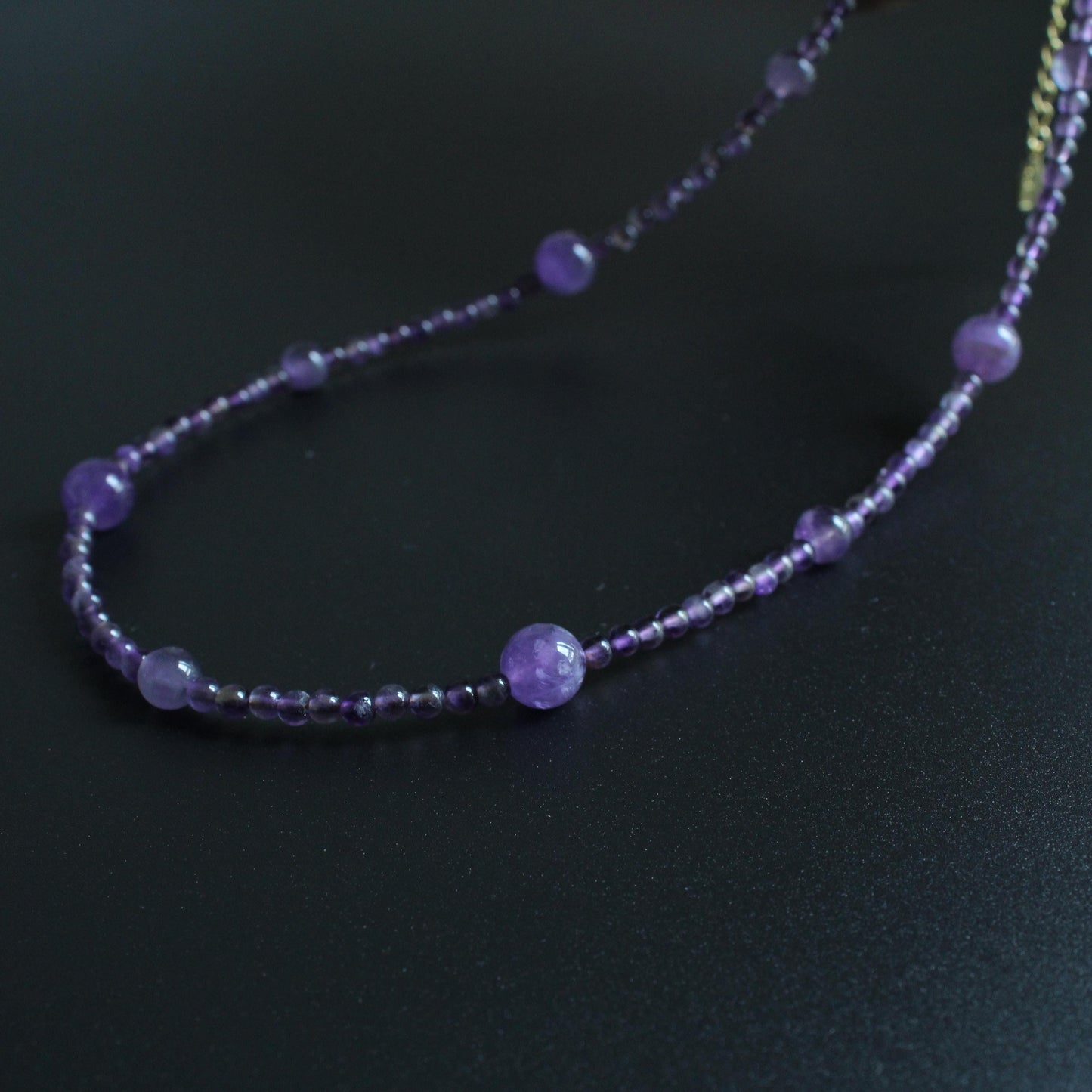 Amethyst Necklace|Natural Amethyst Crystal Pendant|February Birthstone Jewelry|Healing Gemstone Necklace|Spiritual Gift for Her