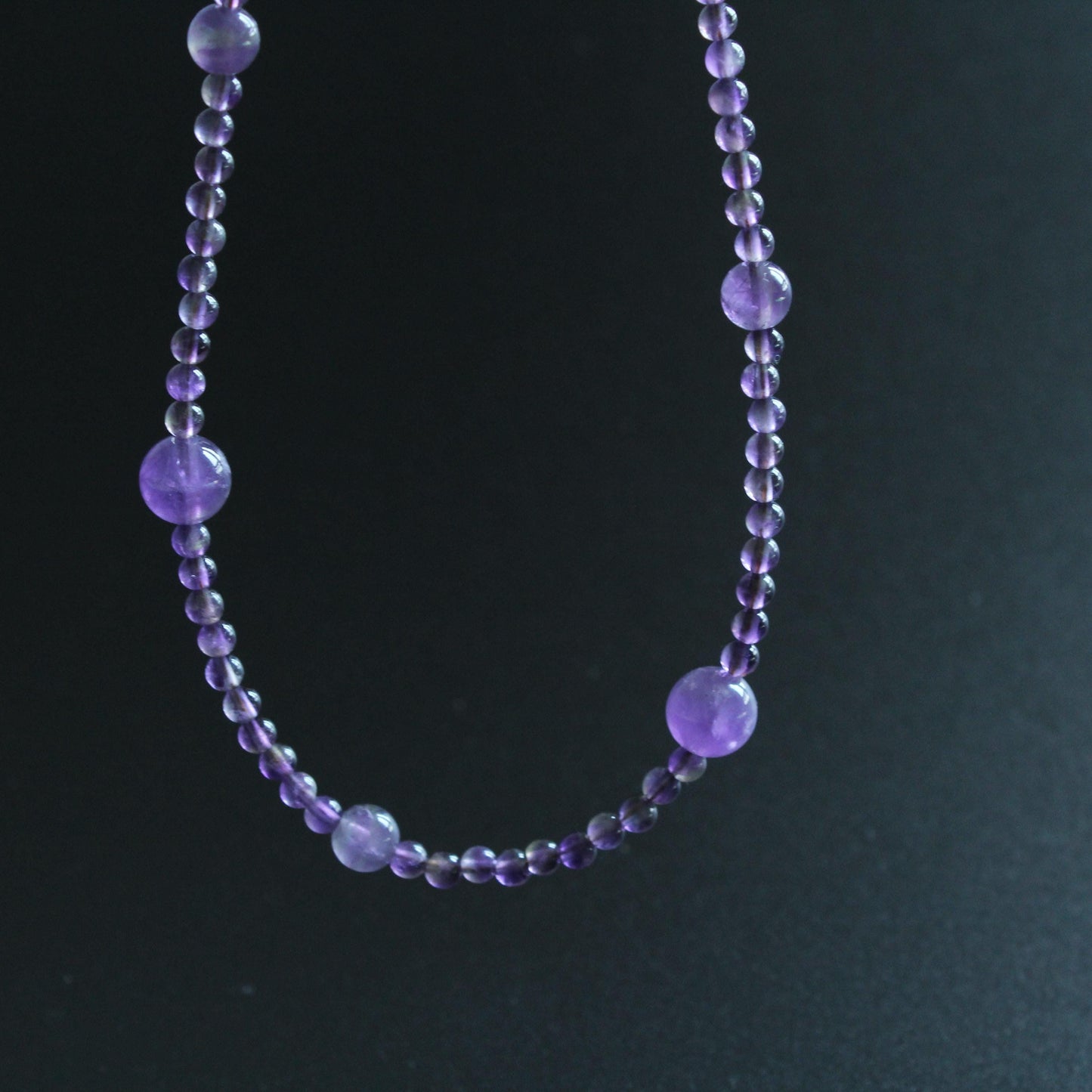 Amethyst Necklace|Natural Amethyst Crystal Pendant|February Birthstone Jewelry|Healing Gemstone Necklace|Spiritual Gift for Her