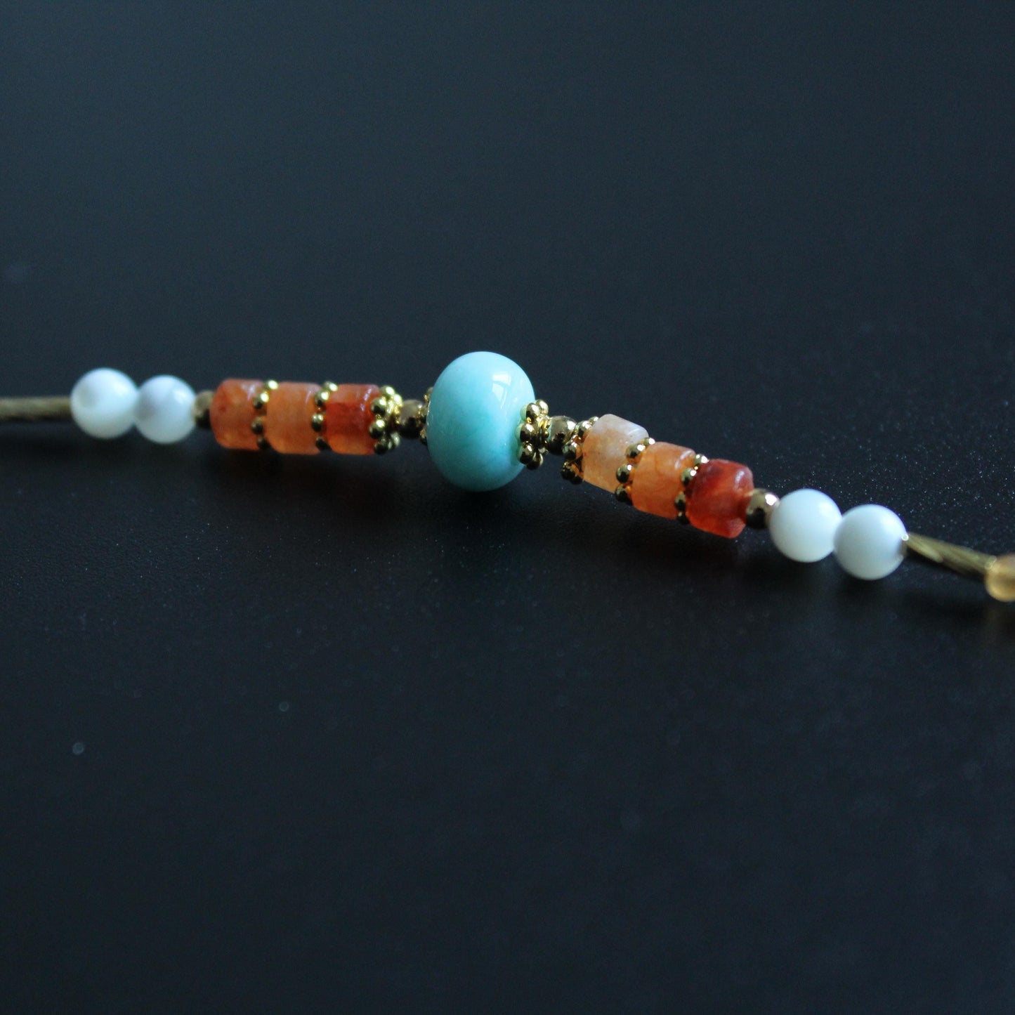 Butterfly Pendant, Horse ConchYellow Agate Beaded Necklace, Unique Spiritual Jewelry for Women, Handmade Gift for Her,Handmade Jewelry