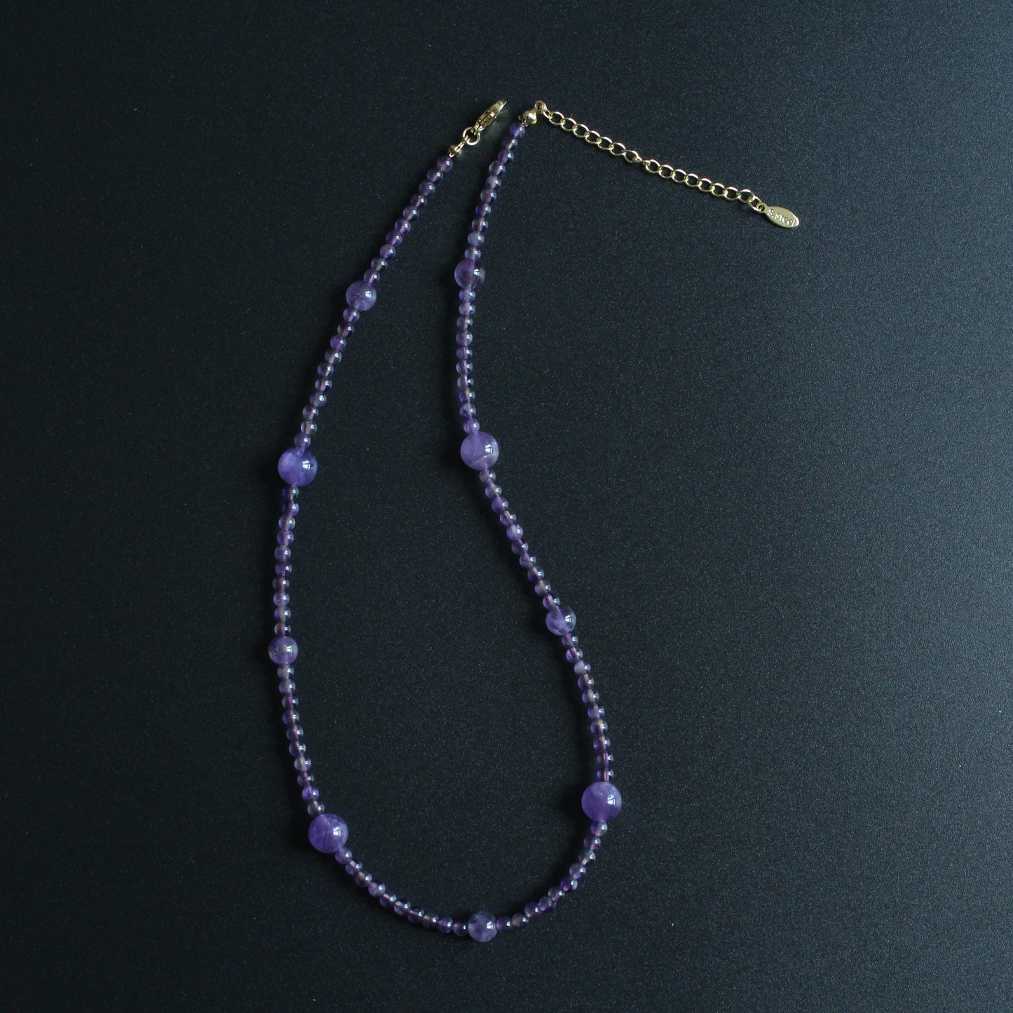 Amethyst Necklace|Natural Amethyst Crystal Pendant|February Birthstone Jewelry|Healing Gemstone Necklace|Spiritual Gift for Her