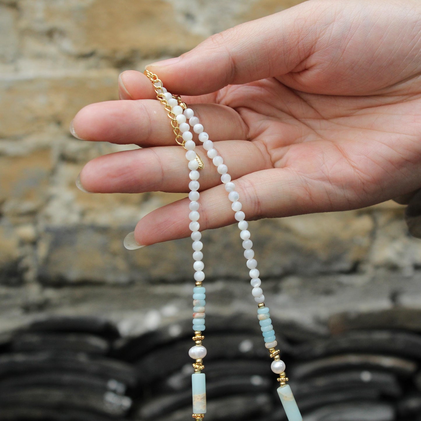 Clear Quartz Necklace | Natural Crystal Pendant | Energy Amplifying Healing Stone | Minimalist Spiritual Jewelry Gift for Her