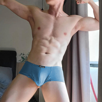 ADANNU cross-border new thin modal boxers sexy low-rise light boxers AD741